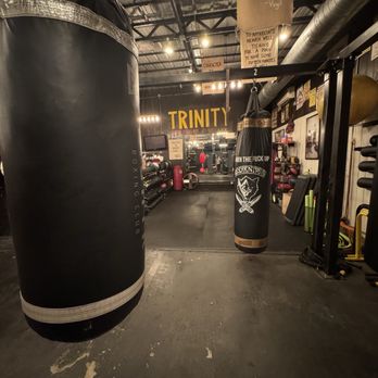 The Heavy Bag Line at Trinity Boxing Club